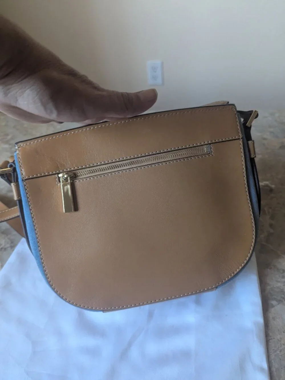 Michael Kors suede crossbody